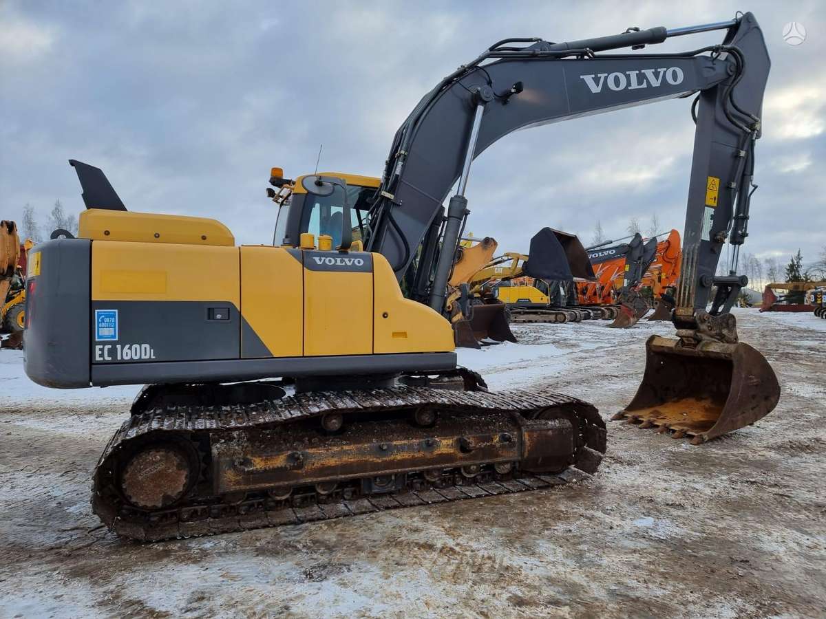 Volvo EC160DL, экскаваторы