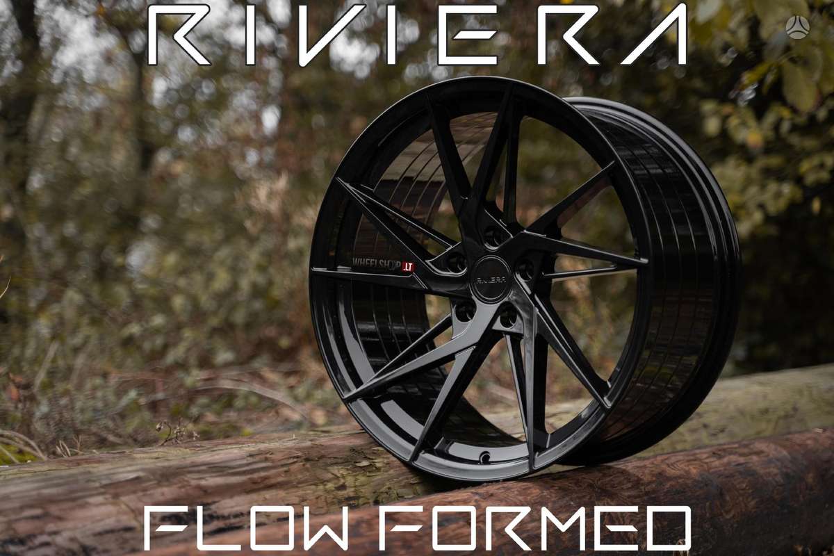 RIVIERA RF109 Gloss Black Flow Formed, light alloy, R20