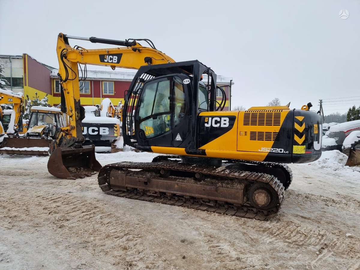 JCB JCB JS220LC, ekskavatoriai
