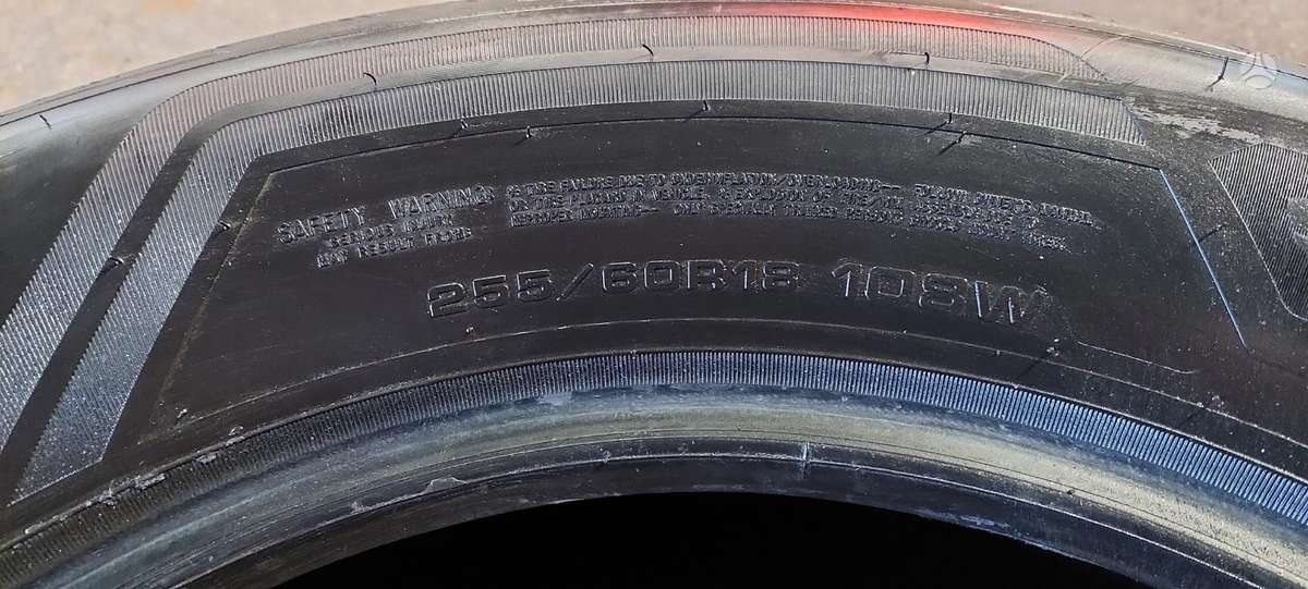 Goodyear, summer 255/60 R18