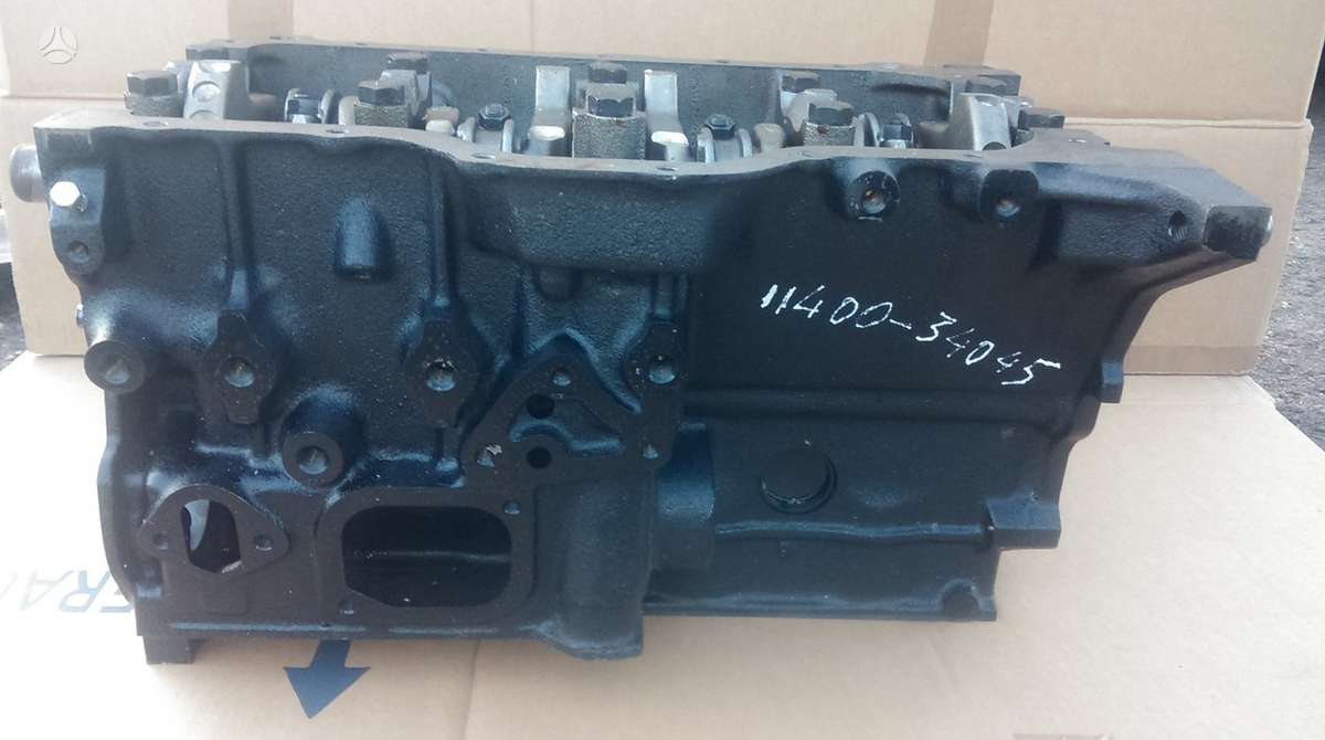 Toyota Hilux, 18R, crankshaft, pistons, engine block