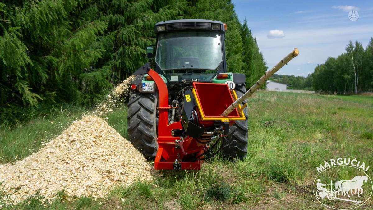 Remet Šakų smulkintuvai, измельчители / дровоколы