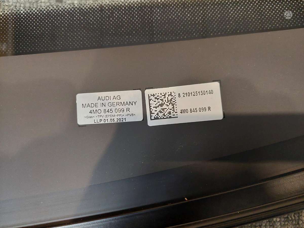 Audi Q7, Nauji originalus stiklai, windows