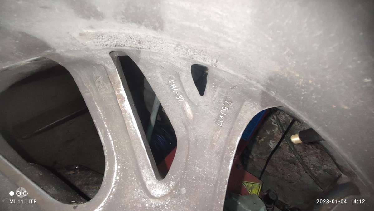 Citroen С4, light alloy, R17