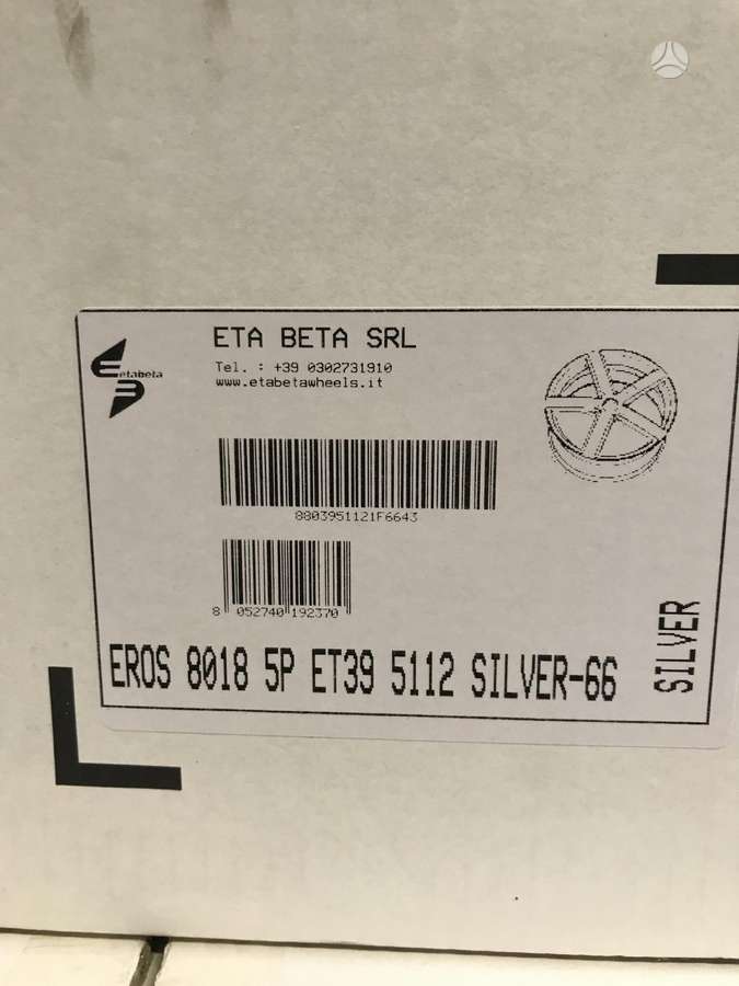 ETA BETA, light alloy, R18