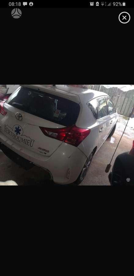 Toyota Auris детали кузова