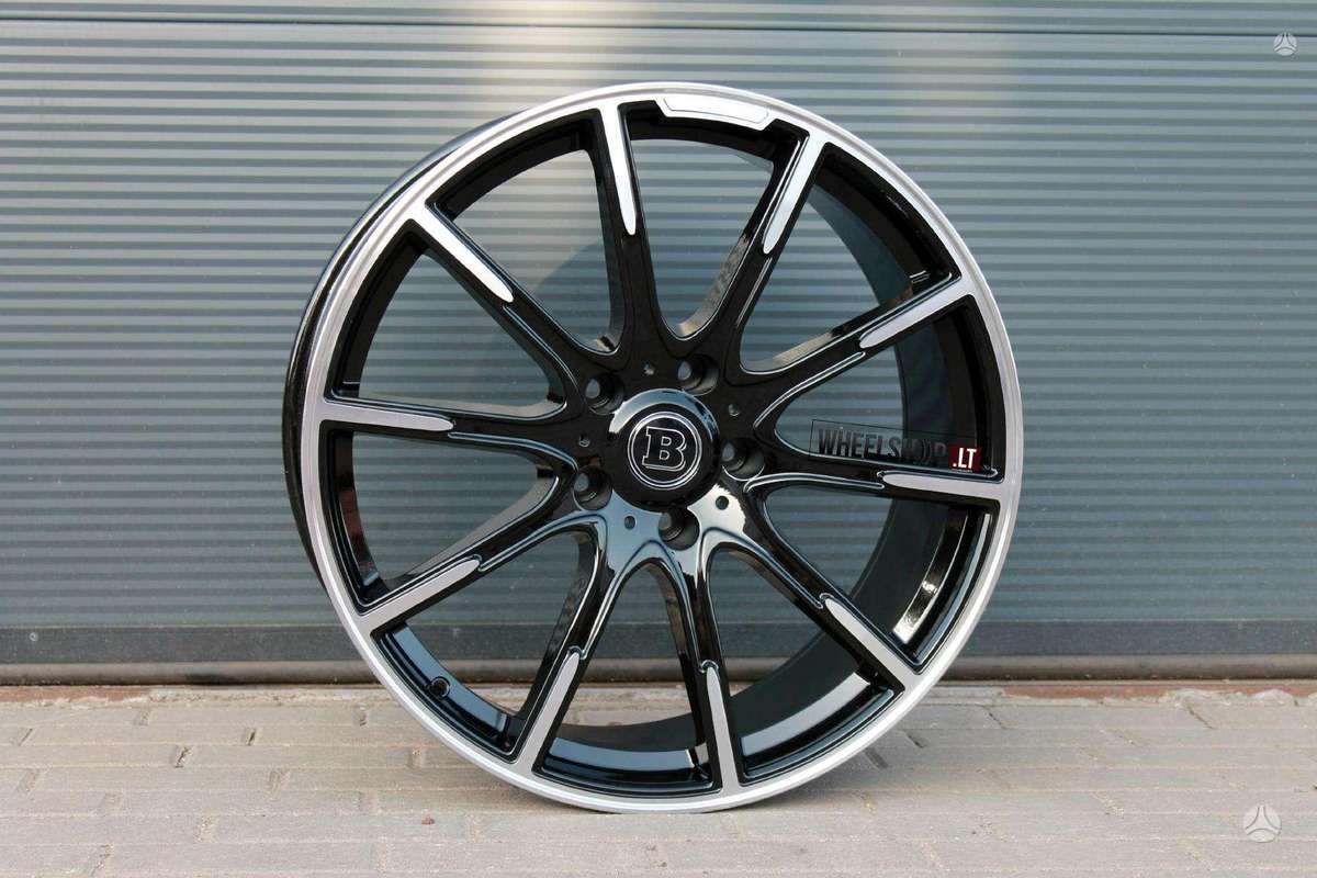 Brabus 10Z EU-FE236 Black Polished, light alloy, R22