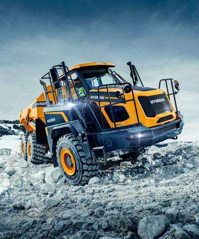 Hyundai HA30A/HA45A, самосвалы
