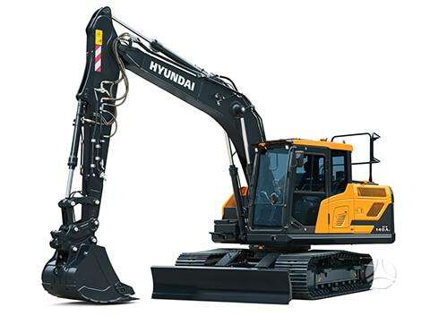 Hyundai HX140A L, ekskavatoriai