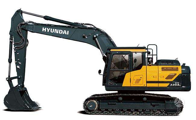 Hyundai HX220AL, excavator