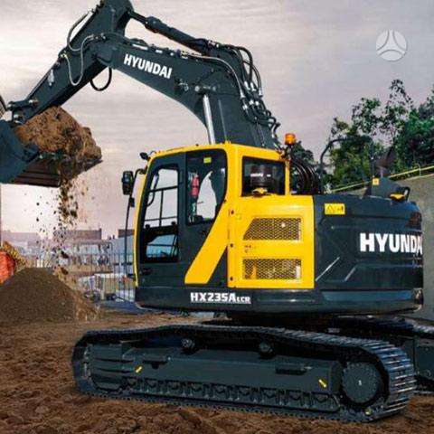 Hyundai HX235A LCR, экскаваторы