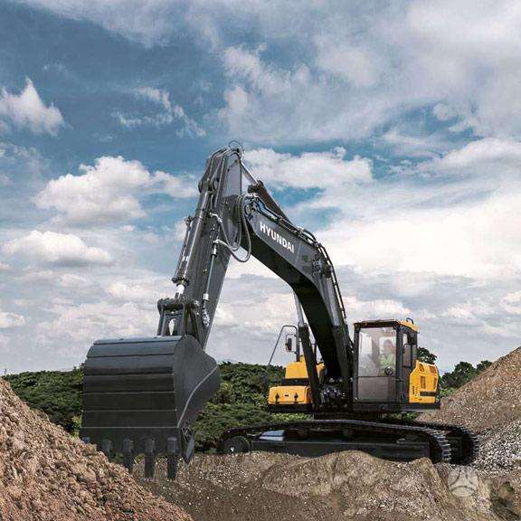Hyundai HX330AL, ekskavatoriai
