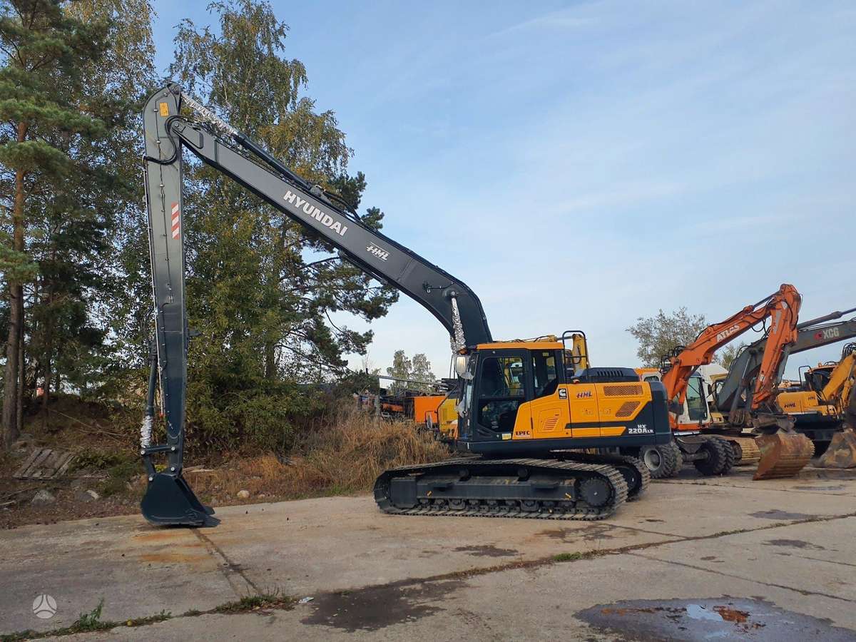 Hyundai HX220ALR ILGASTRĖLIS, экскаваторы
