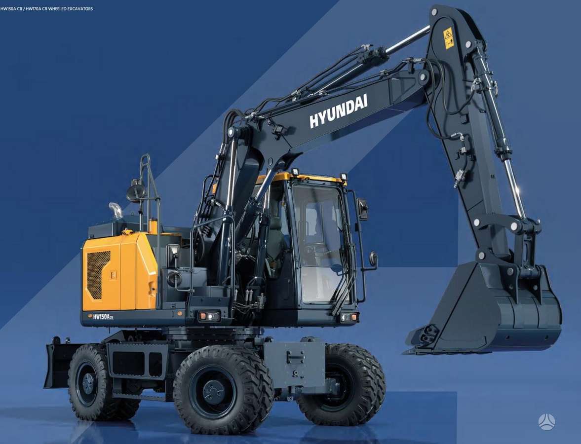 Hyundai HW170A CR, ekskavatoriai