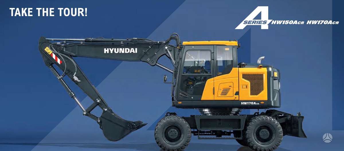 Hyundai HW170A CR, экскаваторы