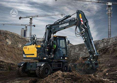 Hyundai HW160A, экскаваторы