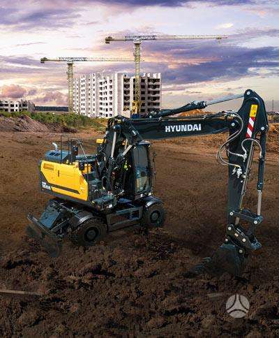 Hyundai HW160A, ekskavatoriai