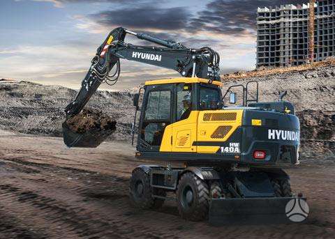 Hyundai HW140A, экскаваторы