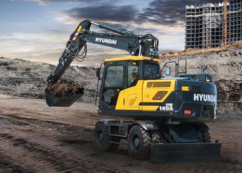 Hyundai HW140A, excavator