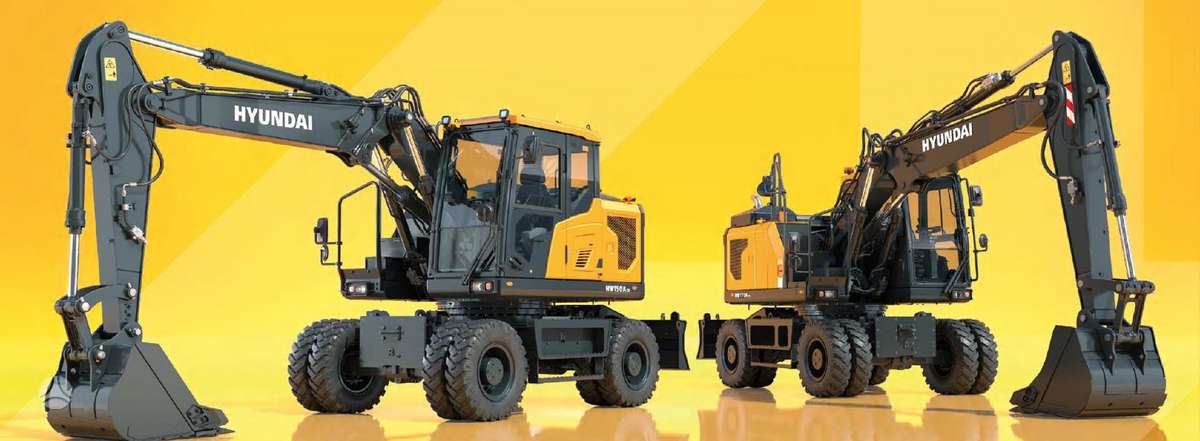 Hyundai HW150A CR, ekskavatoriai