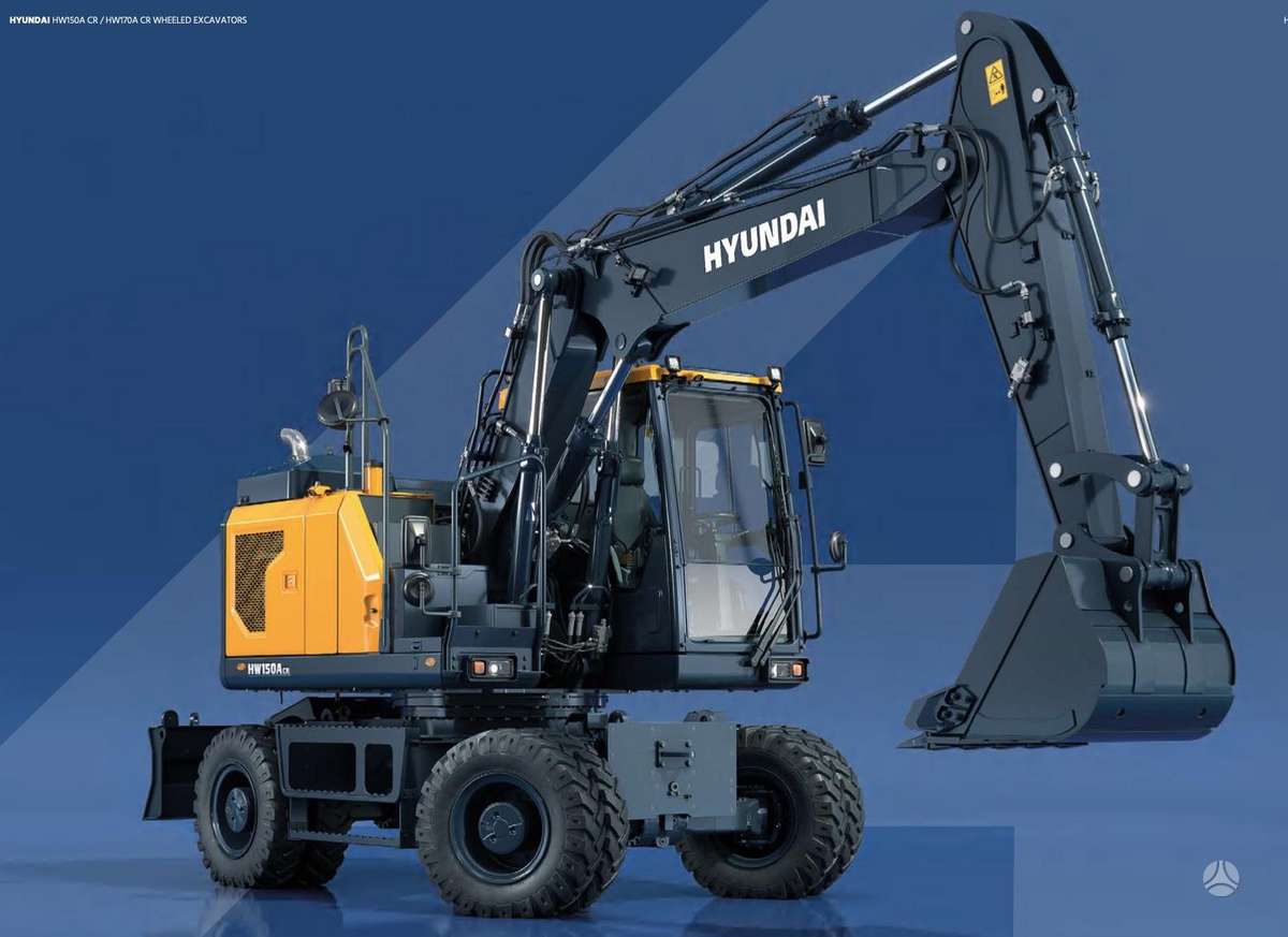 Hyundai HW150A CR, ekskavatoriai