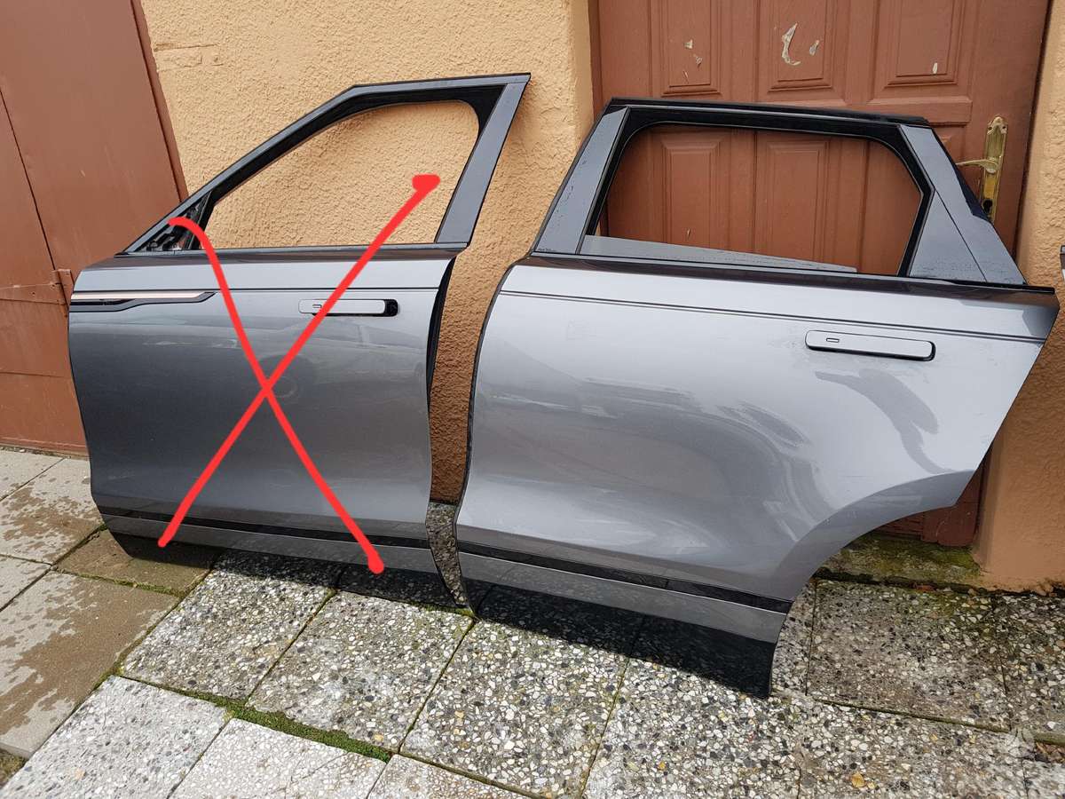 Land Rover Evoque Kaire puses durys dangtis