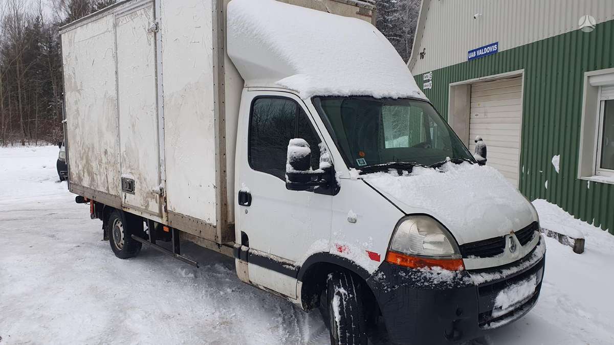 Renault Master, грузовые микроавтобусы