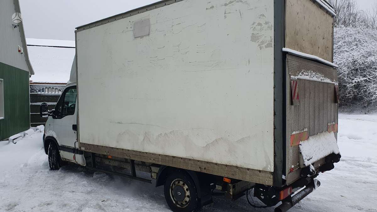 Renault Master, krovininiai mikroautobusai