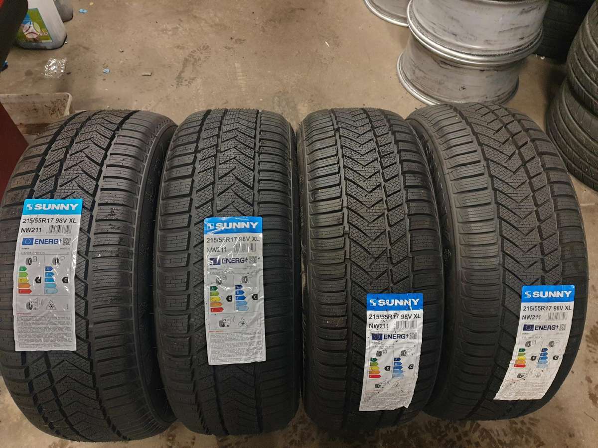 Sunny, winter 215/55 R17