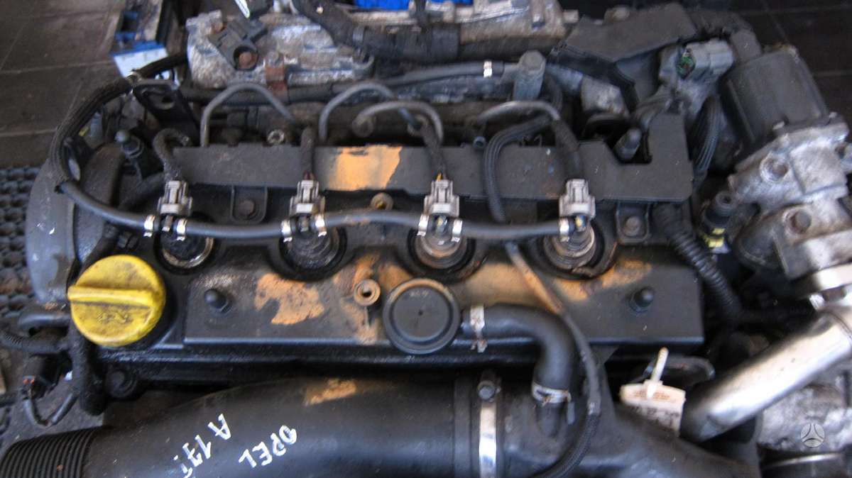 Opel Astra Variklio kodas a17dtr
