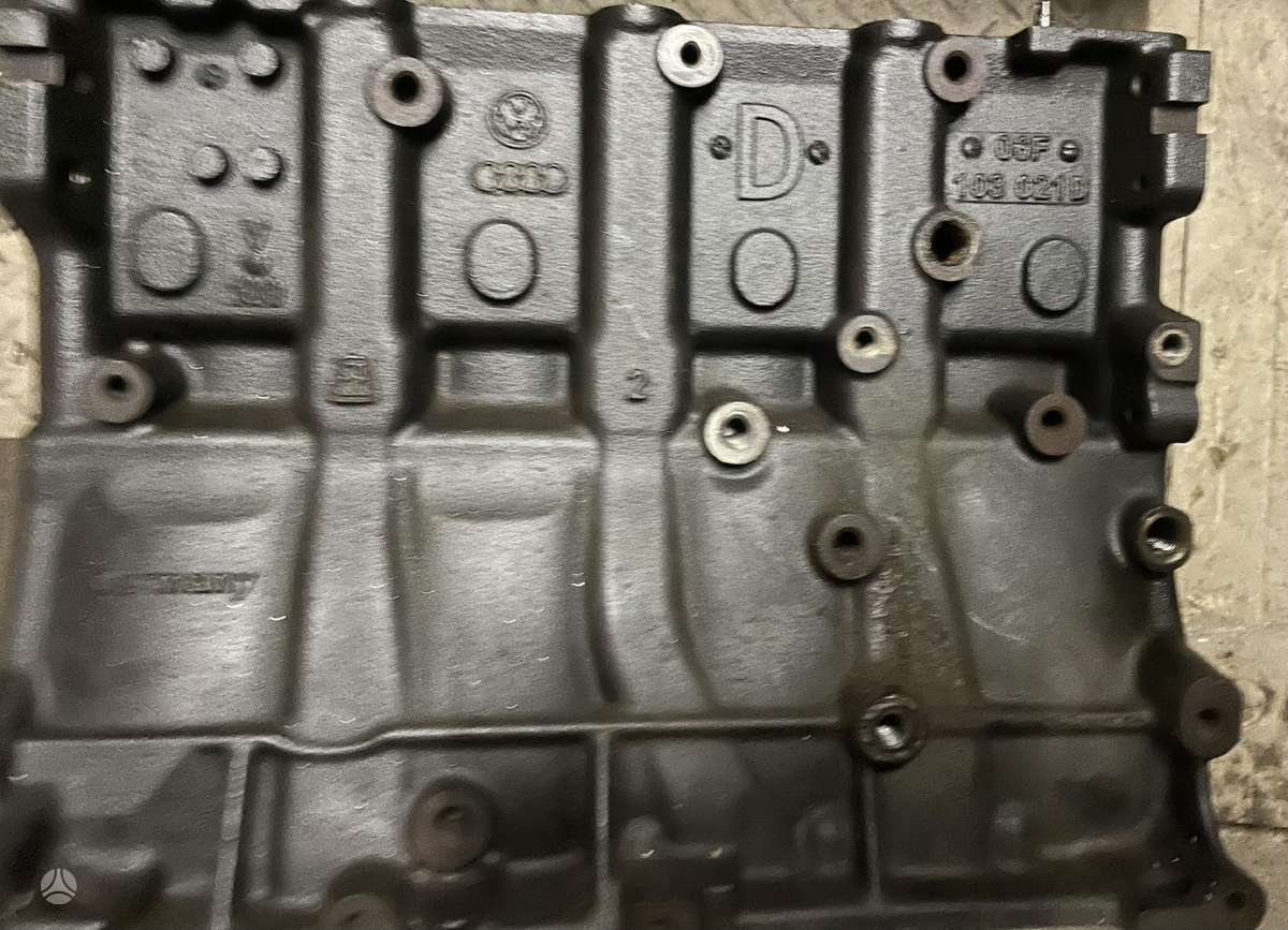 Volkswagen Golf, Axx, engine block