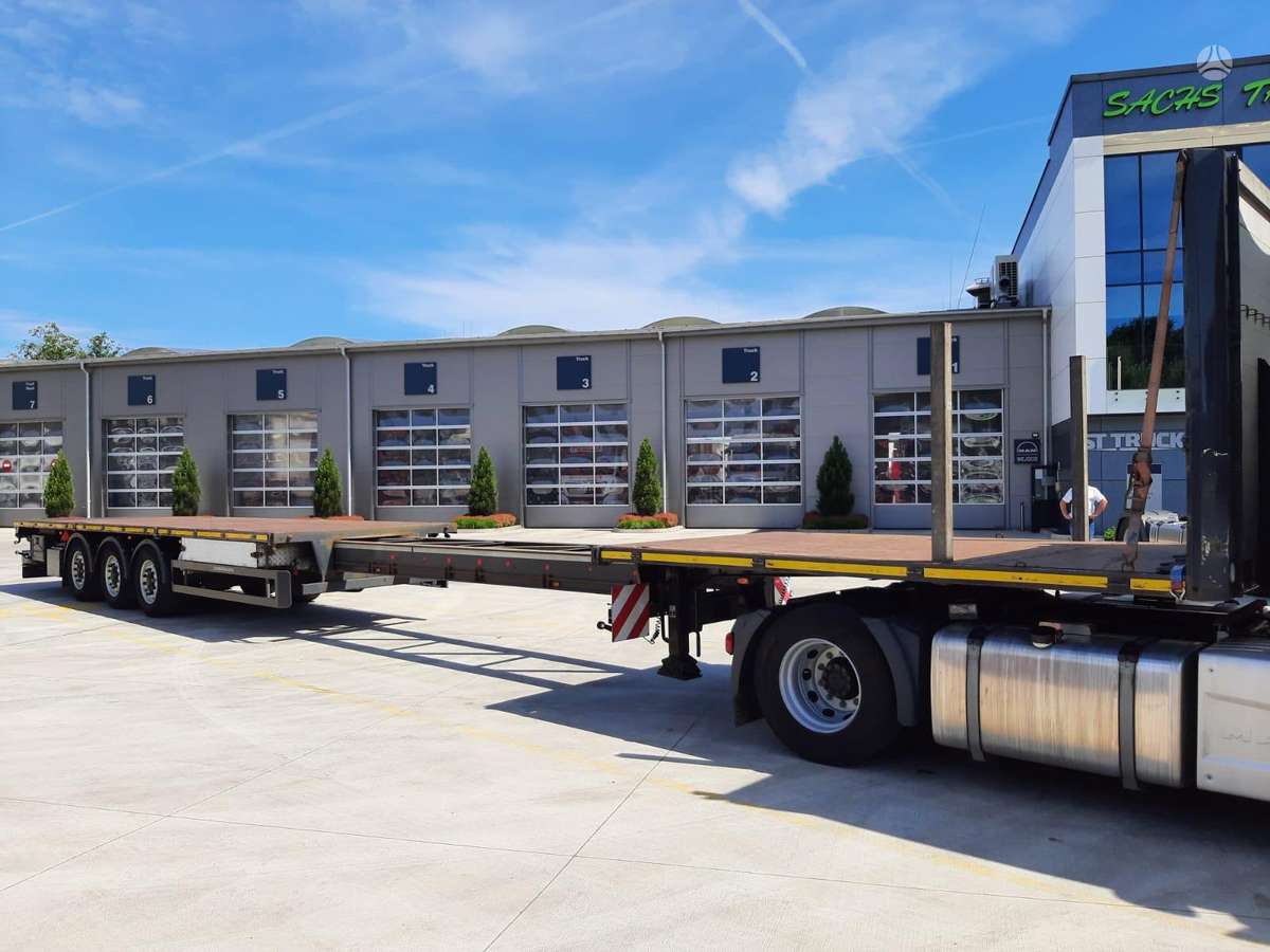 Schwarzmüller Tele 6m, flatbed
