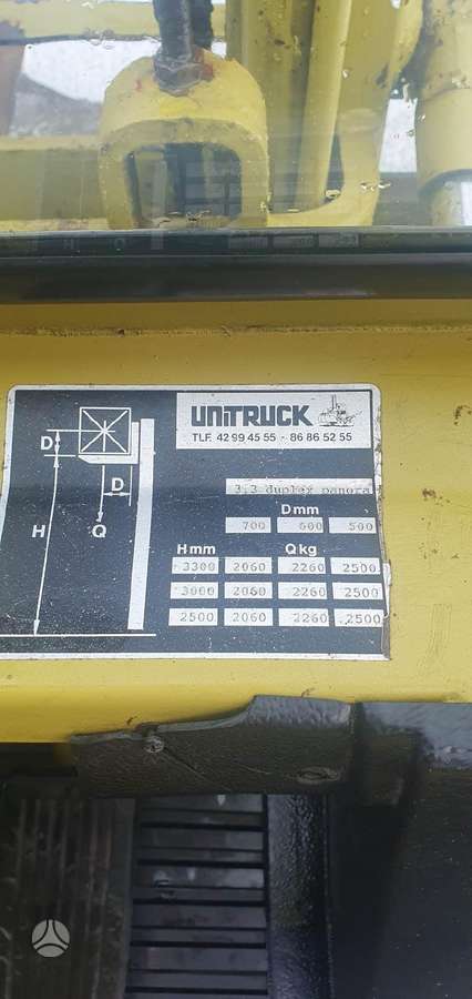 Mitsubishi FD25, forklifts