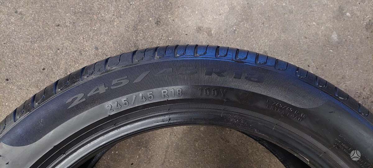 Pirelli, summer 245/45 R18