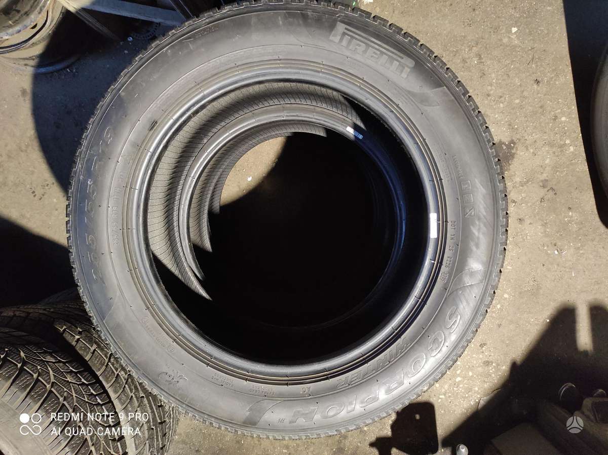 Pirelli, žieminės 255/55 R19