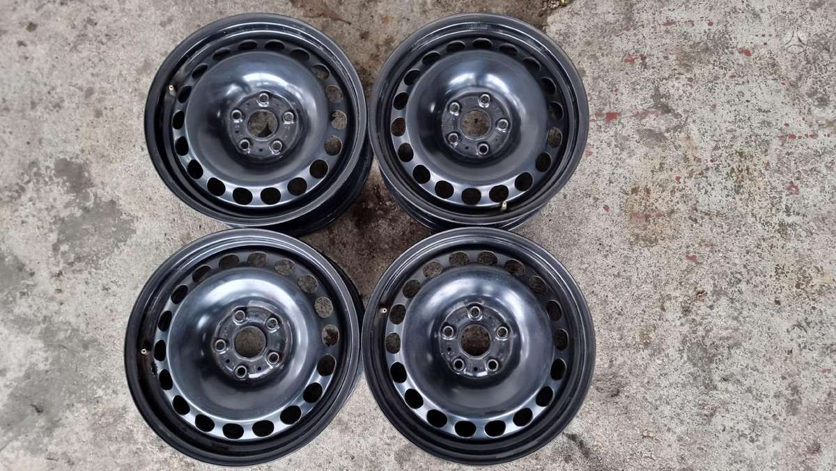Skoda Original, стальные штампованные диски, R16