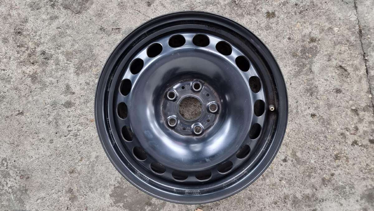 Skoda Original, стальные штампованные диски, R16