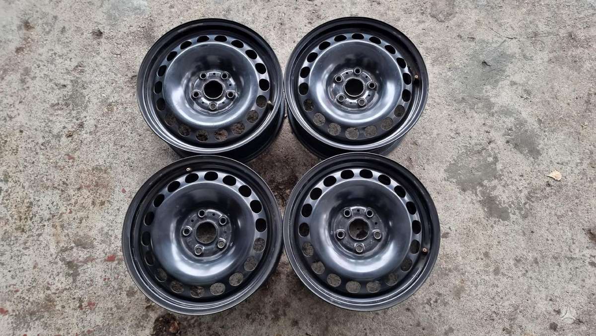 Skoda Original, стальные штампованные диски, R16