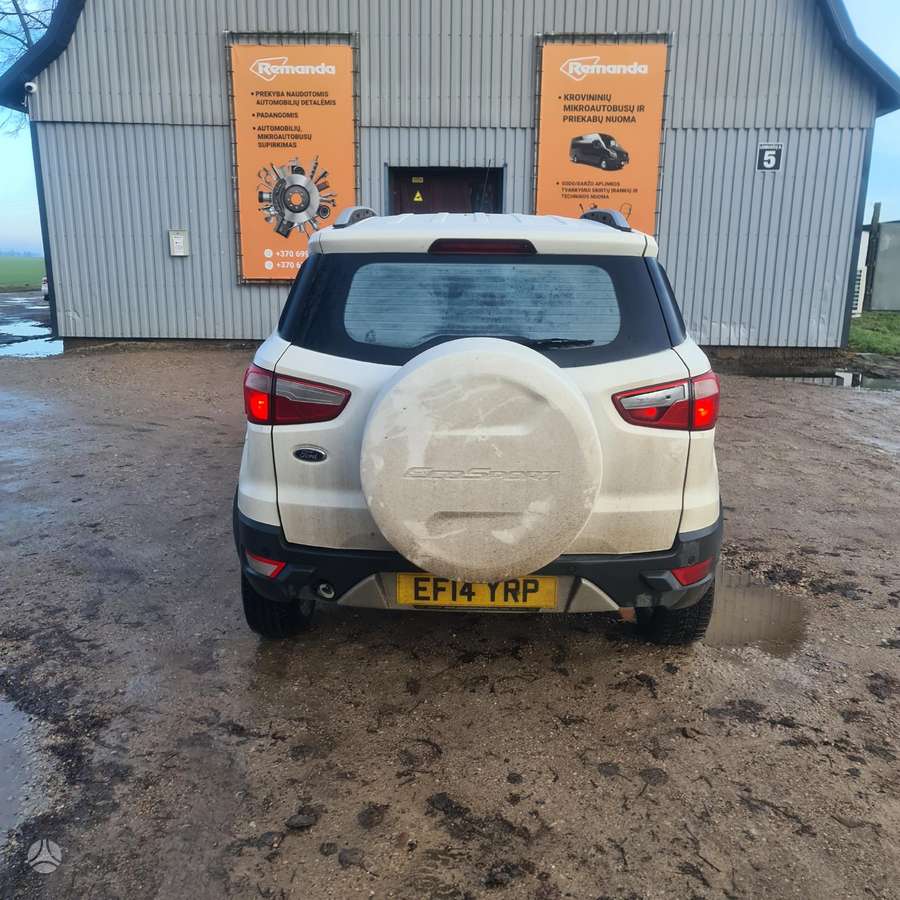 Ford EcoSport dalimis. Anglas dalimis