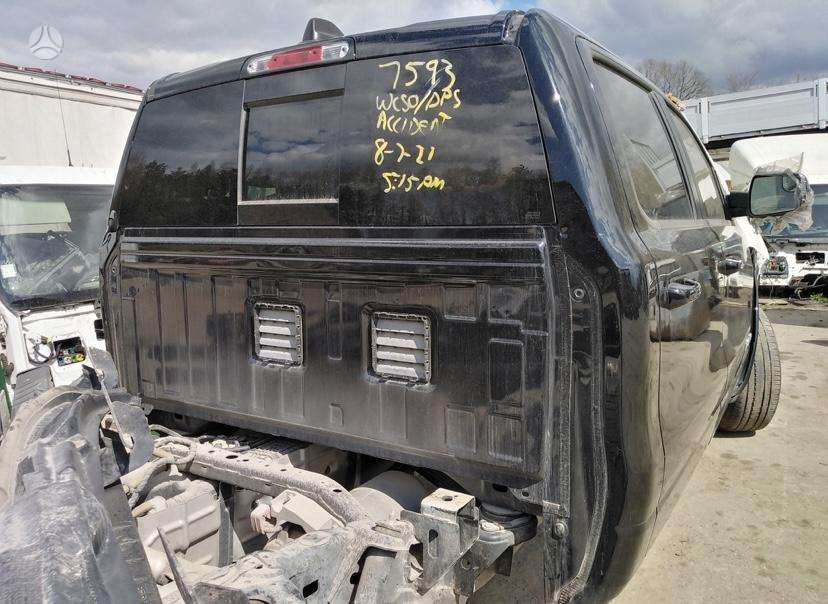 Dodge Ram Dalimis aklos zonos