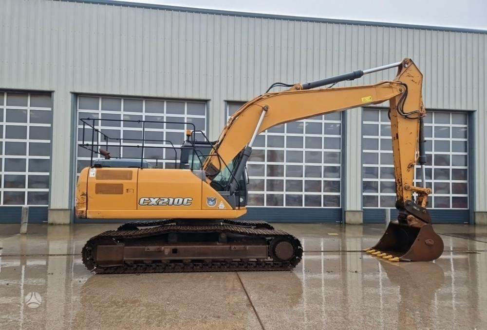 Case CX210C garantija 300val jau LT, экскаваторы