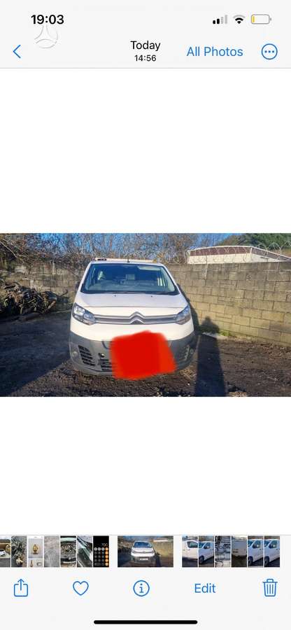 Citroen Jumpy dalimis