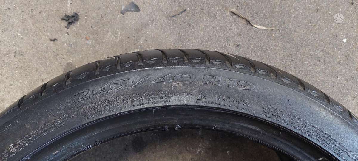 Michelin, summer 245/40 R19