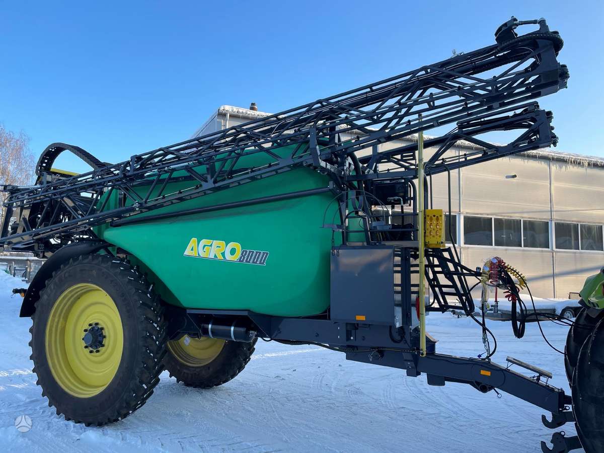 AGRO 8000A, purkštuvai