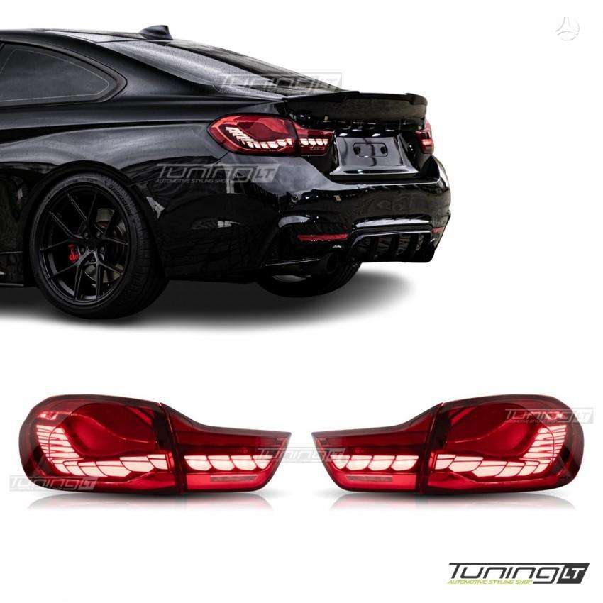 BMW 4 serija bmw f32 f33 f36 f82 f83 skirti oled galiniai žibintai