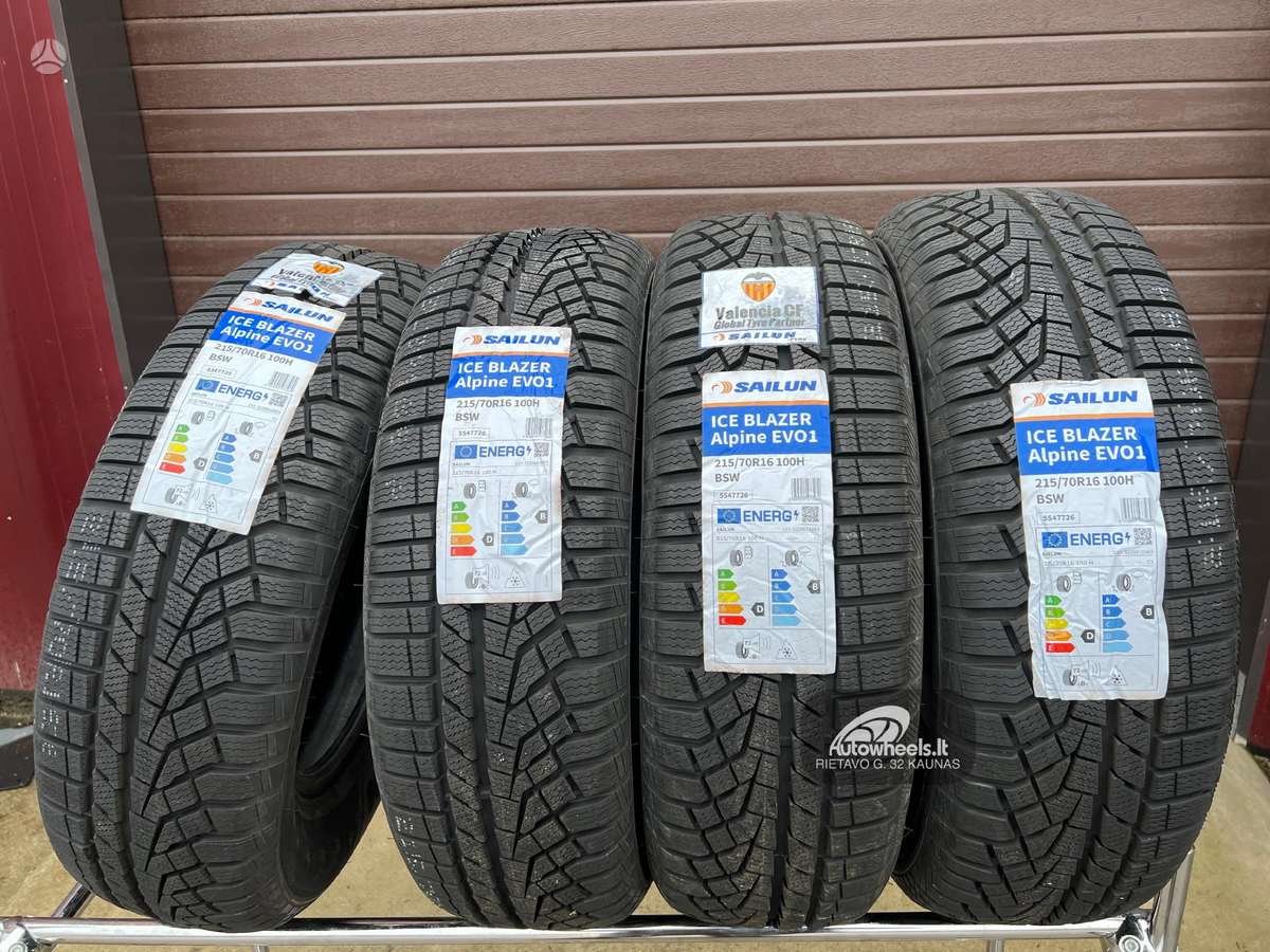 Sailun Ice Blazer Alpine EVO1, žieminės 215/70 R16 | A22921472