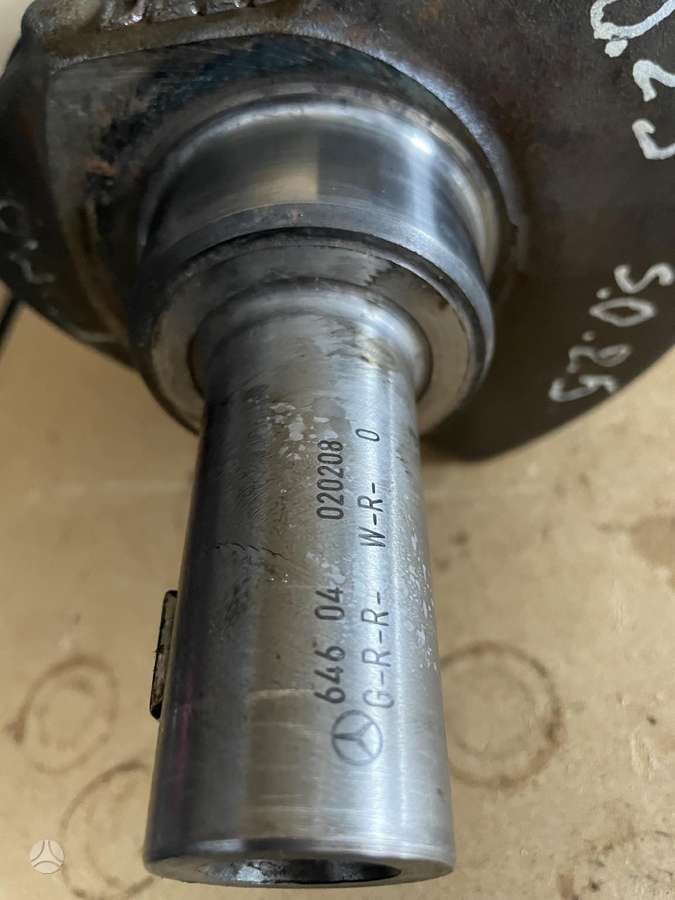 Mercedes-Benz Sprinter, 646, crankshaft