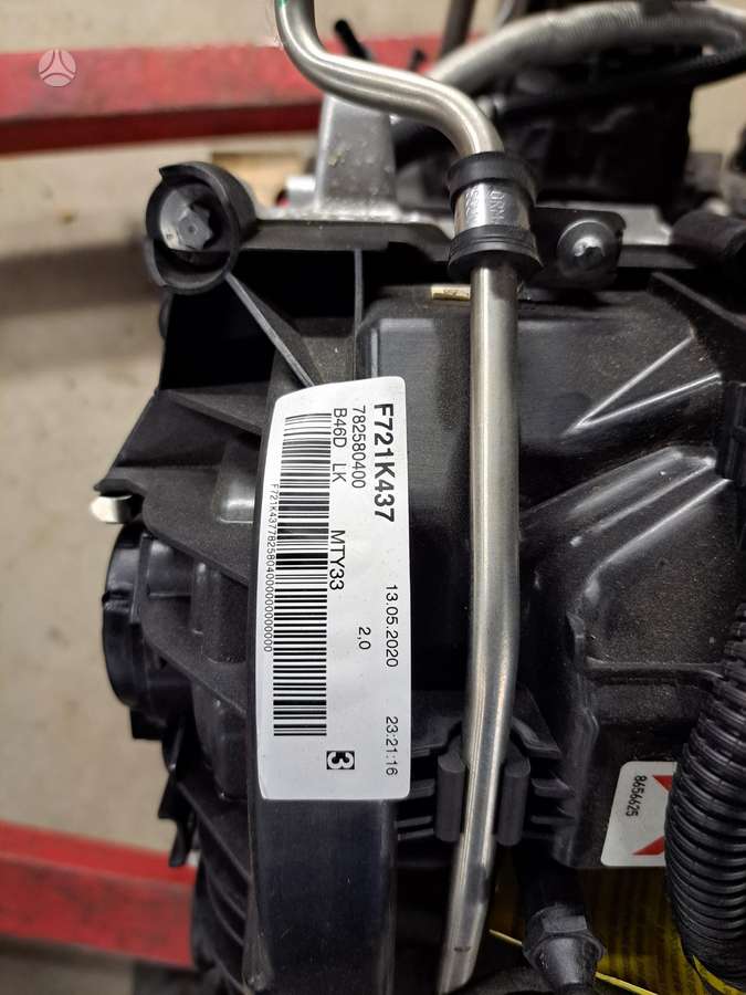 BMW X3, B46B B46 B46D, variklio detalės