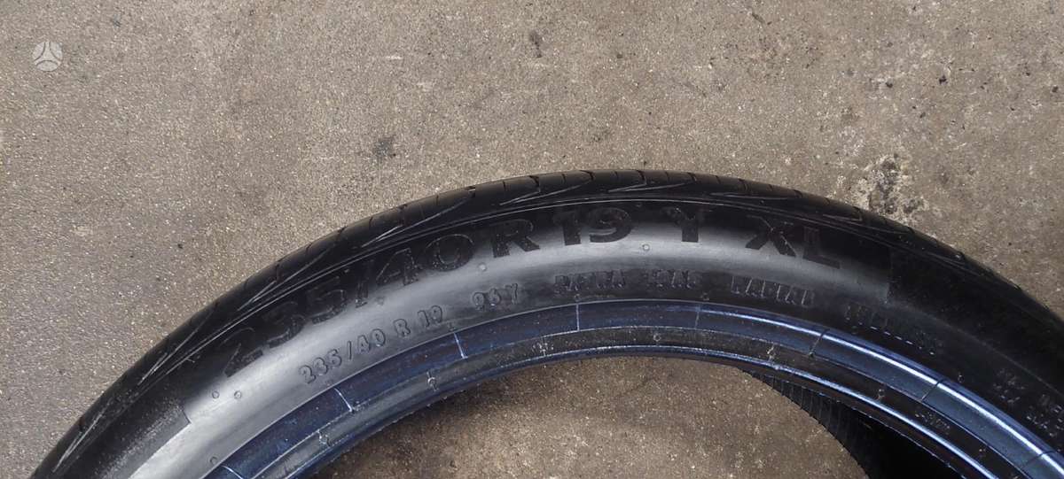 Continental, vasarinės 235/40 R19