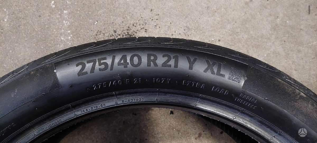 Continental, summer 275/40 R21